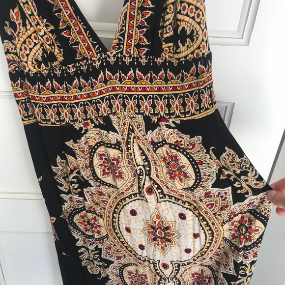 Patterned maxi dress - Picture 4 of 8